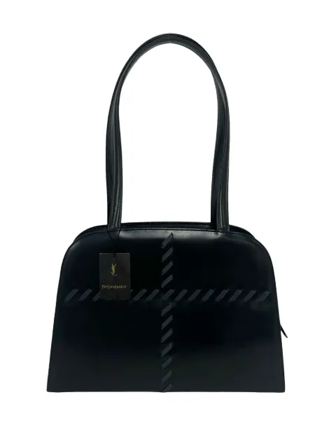 Saint Laurent Pre-Owned 20th Century Leather handbag Black QUVEWG6CW8YPE18K