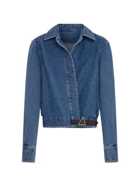 16Arlington Jolie belted denim jacket Blue J130SS2603