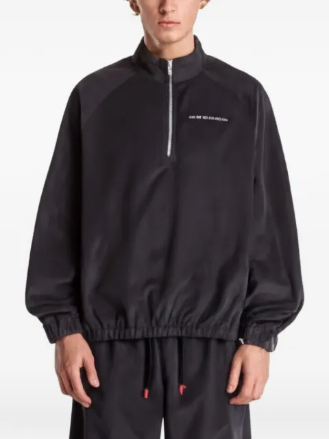 Jordan Flight corduroy half-zip sweater Black IM9879
