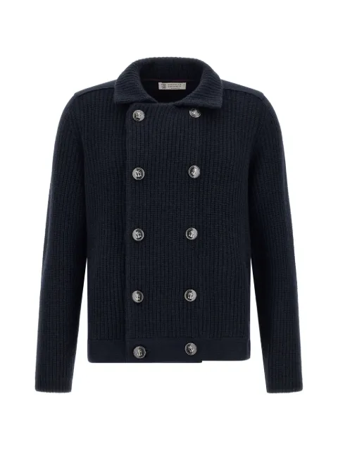 Brunello Cucinelli mariner cardigan Blue M22506206C2425