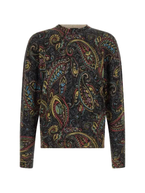 ETRO Paisley sweater Black MRKF0096AK17P
