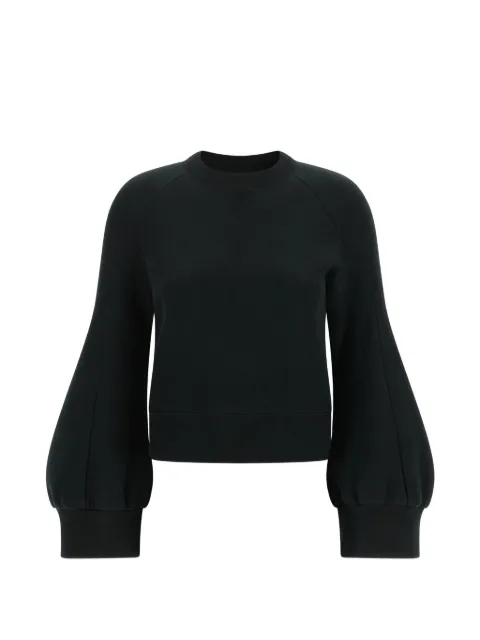 sacai balloon-sleeve sweatshirt Black 2608682