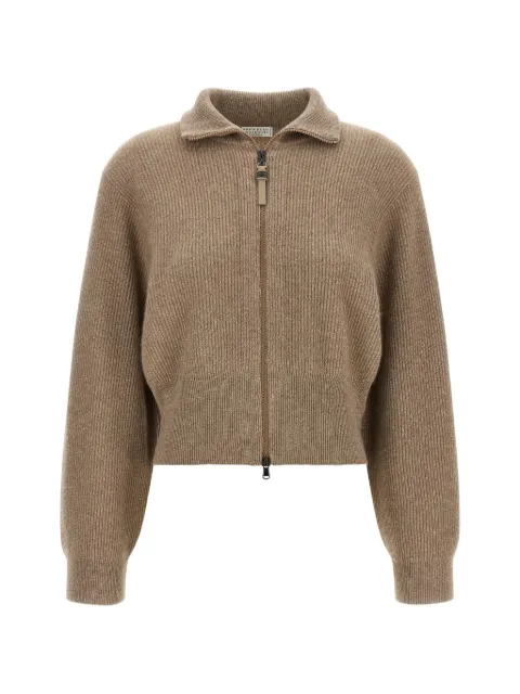 Brunello Cucinelli Sparkling cardigan Brown M1E224716CIT23