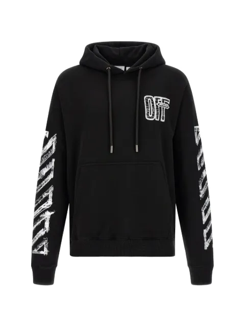 Off-White Motion Arrow Skate hoodie Black OMBB085F26FLE00L1001