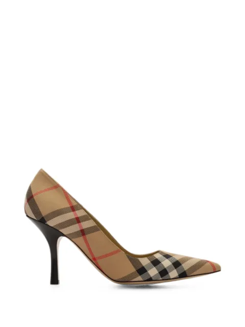 Burberry Check-pattern pumps Neutrals 8133574