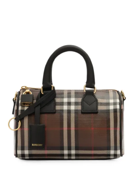 Burberry mini Check Bowling bag Brown 8132592
