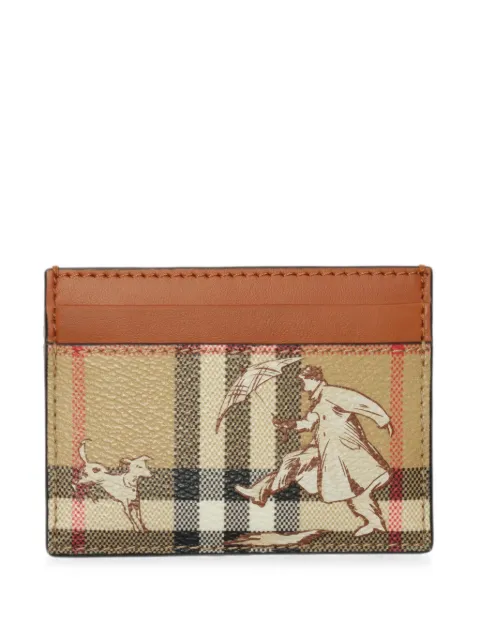 Burberry Mates Check card holder Neutrals 8132108