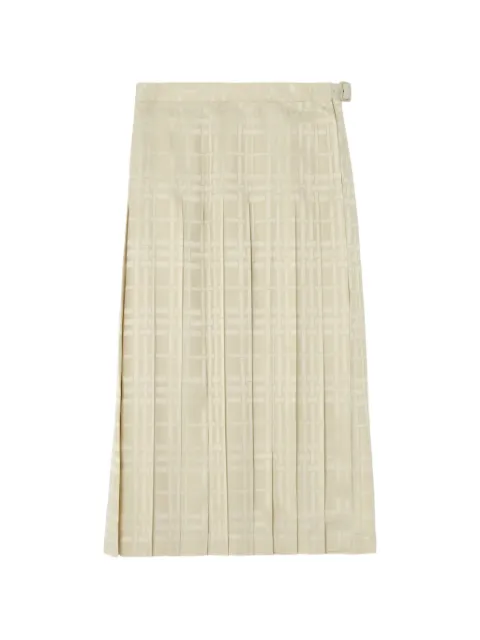 Burberry pleated midi skirt Neutrals 8134798