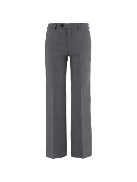 DARKPARK straight-leg tailored trousers Grey WTR104FAW83