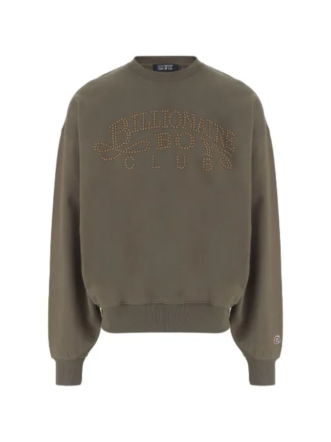 Billionaire logo-appliqué sweatshirt Brown BBCR26211KHAKI