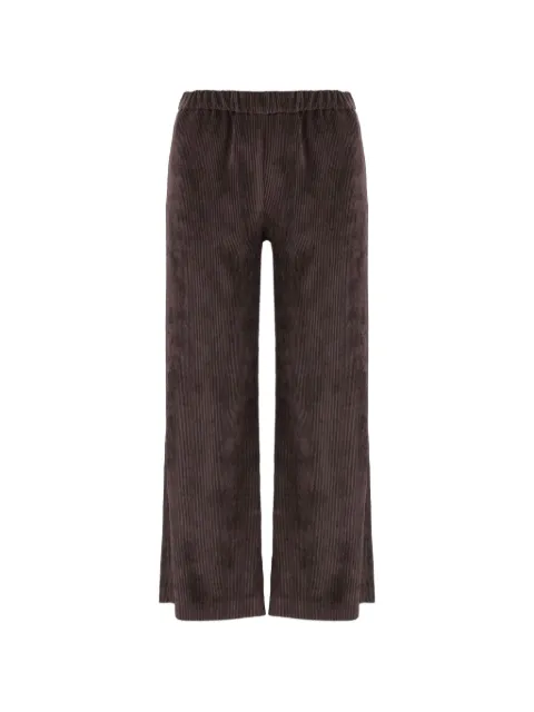 F.It corduroy-effect elasticated trousers Brown 2228403859