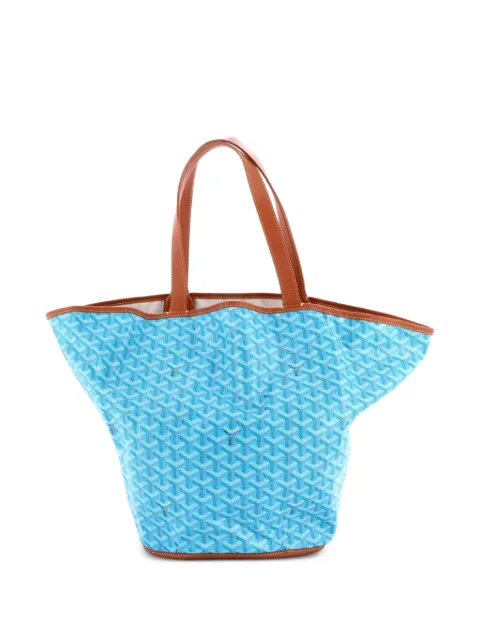 Goyard Pre-Owned Belharra Reversible Coated Canvas tote bag Blue DF2WDJ1X6LRWO0XO