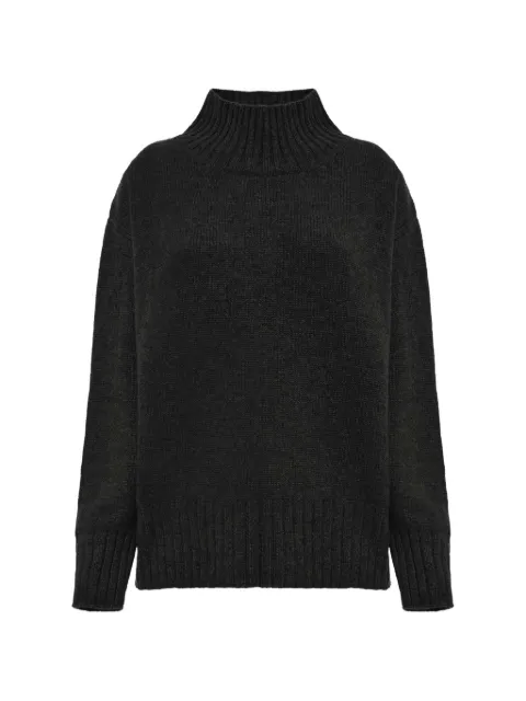 Malo ribbed-knit turtleneck sweater Grey DXC233F1A02