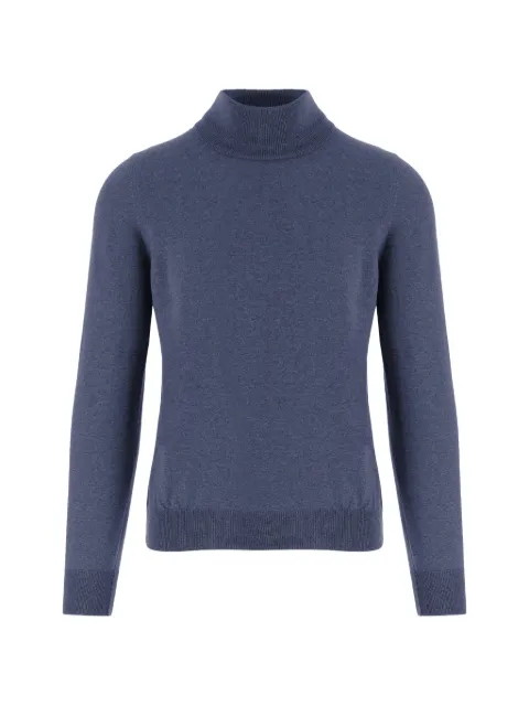 Tagliatore Miles high-neck wool sweater Blue MILESGSI26