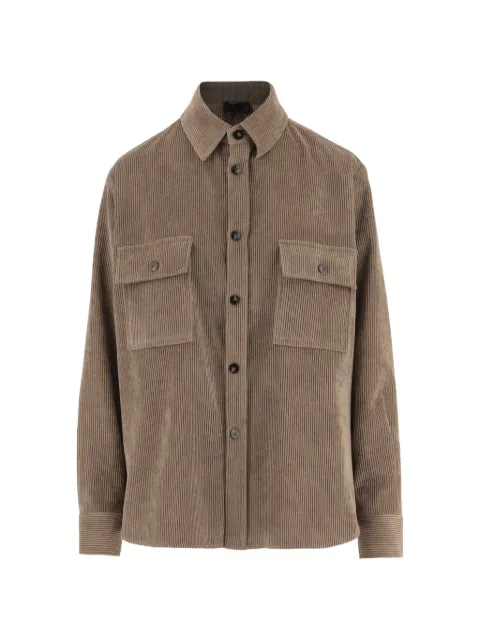 F.It corduroy flap-pocket shirt Brown 3048403873