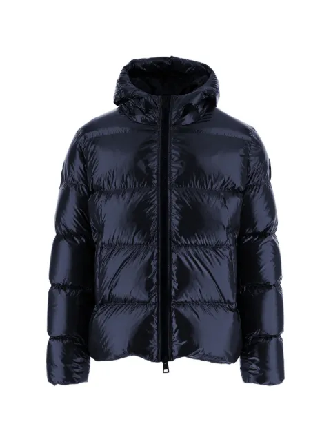 Herno quilted hooded down jacket Blue PI001342U12220Z9202