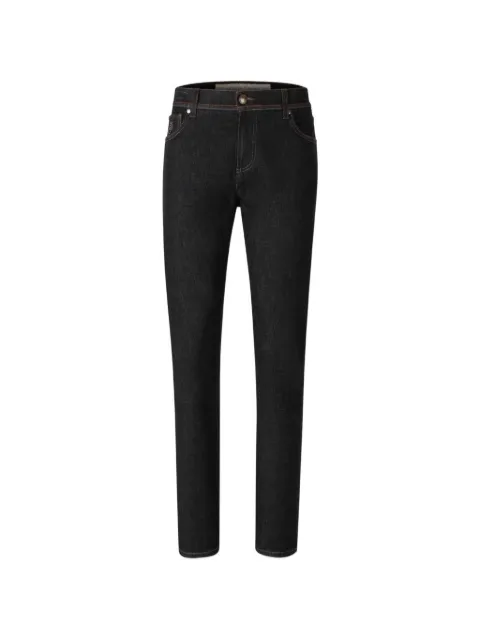 Richard J. Brown logo-patch jeans Blue MILANOZIPT230MILANOZIPT230