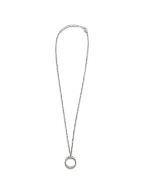 MM6 Maison Margiela numeric necklace Silver SM6UU0048P72969