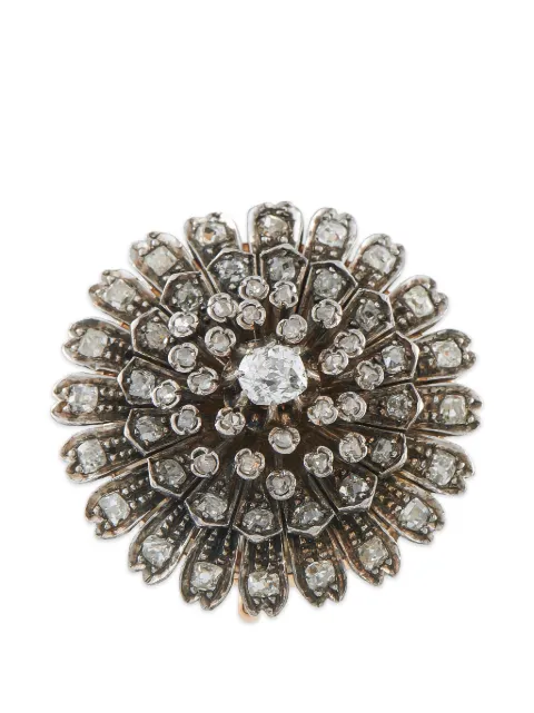 LB Exclusive starburst diamond brooch Pink MF26070226