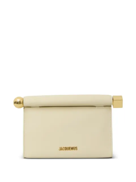 Jacquemus The Rond Carré clutch bag Neutrals BAW00472AC27L14