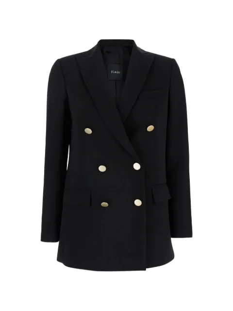 PLAIN double-breasted blazer Black 3687BO2531