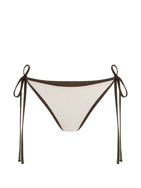 Baobab Rho side-tie bikini bottoms White 6851374