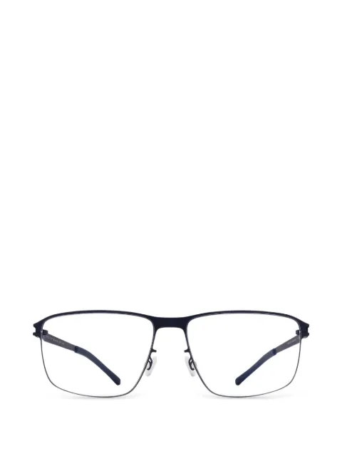 Mykita Chip rectangle-frame glasses Blue CHIP
