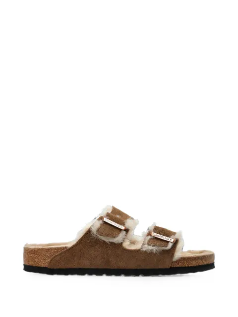 Birkenstock Arizona shearling sandals Brown 10331520