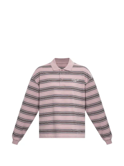 Carhartt WIP striped Bronson polo shirt Pink I0371720