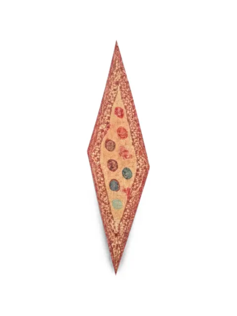 Pierre-Louis Mascia diamond-shaped silk scarf Neutrals ALOEUWSW065X120LMF518890101