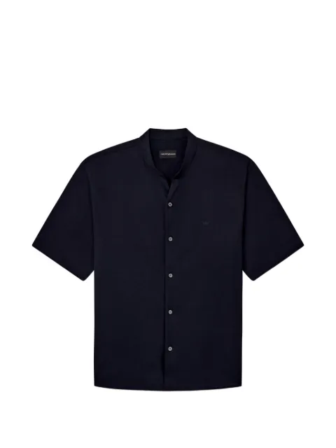 Emporio Armani shirt in cotton jersey with regular fit Blue EM006834AF28078