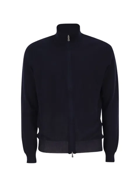 VIADESTE zip-up knit sweatshirt Blue 5717820678