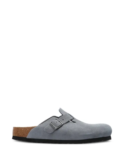 Birkenstock boston buckle-strap clogs Blue 10327270