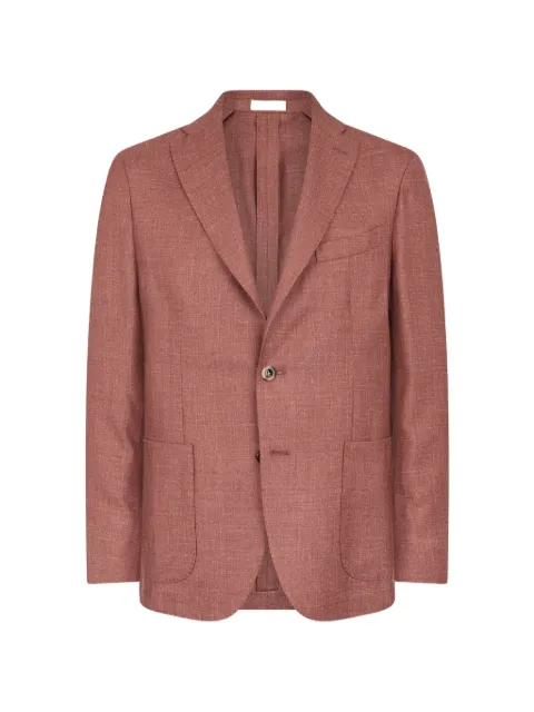 Boglioli Oxford K-Jacket unstructured blazer Orange N1302ESB5005