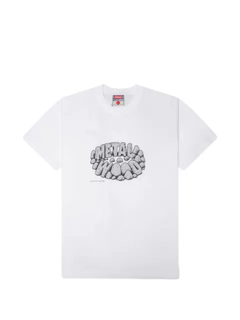 Metalwood Studio Stonehenge cotton T-shirt White 26SS0305WHT