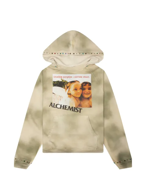 Alchemist x Smashing Pumpkins graphic-print hoodie Neutrals ALSS26MJHD82