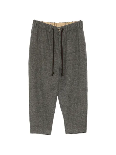 Uma Wang drawstring trousers Grey UM3518GR