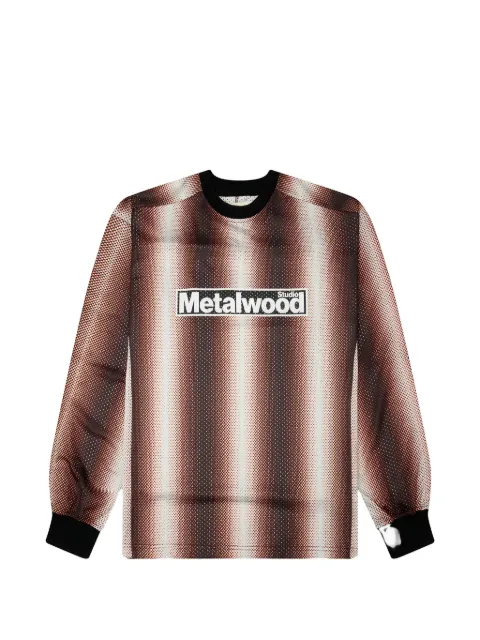 Metalwood Studio Digital Hombre T-shirt Orange 26SS0403ORG