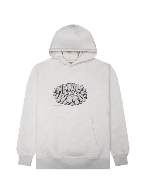Metalwood Studio Stonehenge graphic-print hoodie Grey 26SS0604