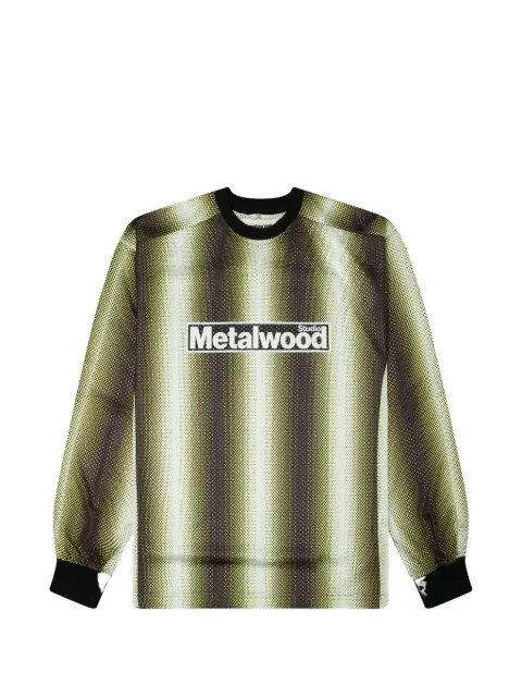 Metalwood Studio Digital Hombre T-shirt Green 26SS0403GRN