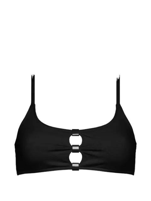 ERES Bloom cut-out bikini top Black 032653