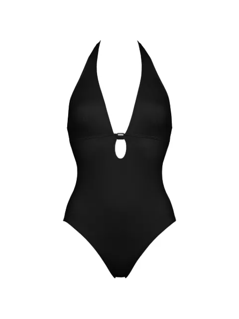 ERES Harmony V-neck swimsuit Black 012679