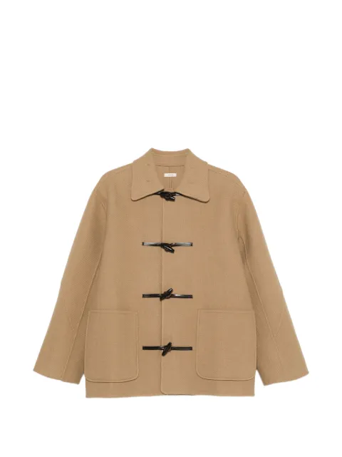 LAMRONS toggle-fastening coat Neutrals LMRS07OT2201