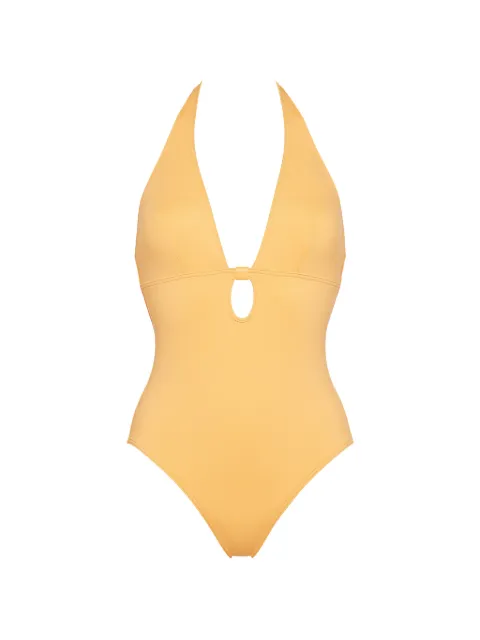 ERES Harmony cut-out halterneck swimsuit Orange 012679
