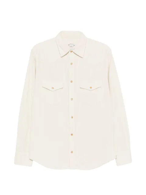 Jacob Cohën corduroy-texture shirt Neutrals JUMC0002T689A