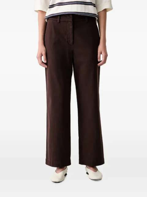 Marc O'Polo straight-leg trousers Brown 5000012287