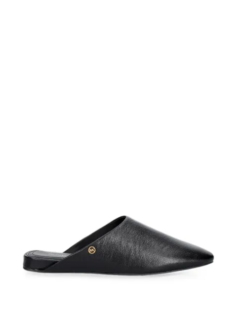 Michael Michael Kors Cady leather mules Black 40T6CDFP1L