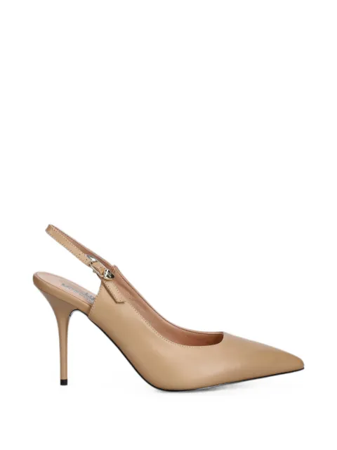Love Moschino pointed-toe slingback pumps Neutrals JA10149G1PIA0