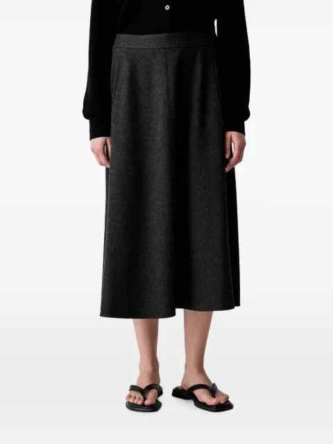Marc O'Polo A-line midi skirt Grey 5000013429