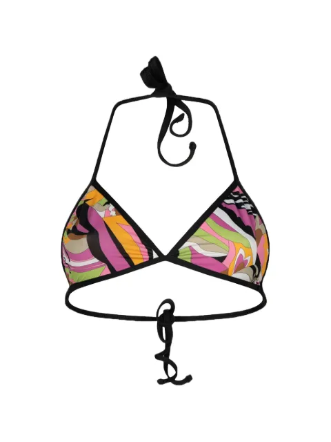 PARAMIDONNA Lilia tie-fastening bikini top Pink PC26LPT